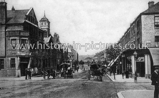 The Police Sattion, Salisbury Road, Kilburn, London. c.1905